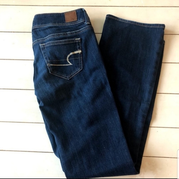 American Eagle Stretch Slim Boot Jeans 4 Regular - Picture 1 of 3